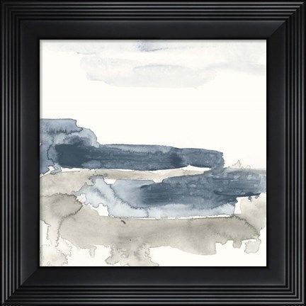 Framed Shoreline Blues III Print