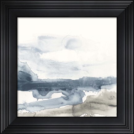 Framed Shoreline Blues IV Print