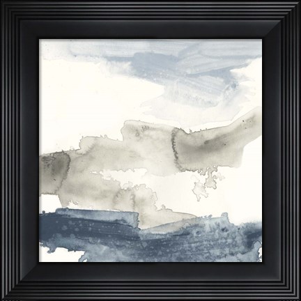 Framed Shoreline Blues V Print