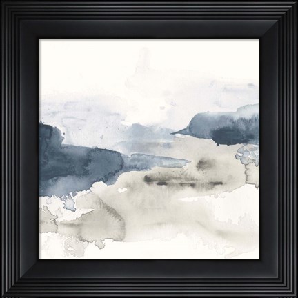Framed Shoreline Blues VII Print