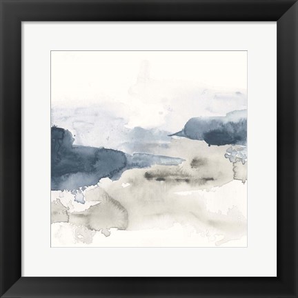Framed Shoreline Blues VII Print
