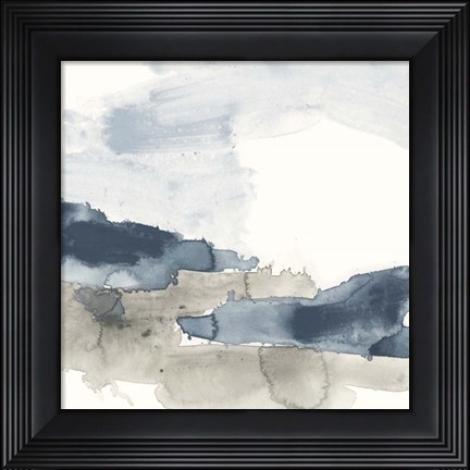 Framed Shoreline Blues VIII Print