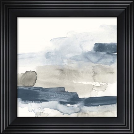 Framed Shoreline Blues IX Print