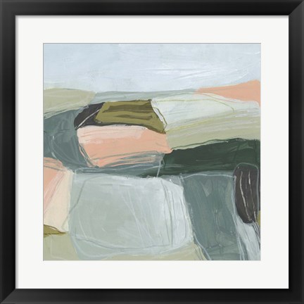 Framed Field Partition II Print