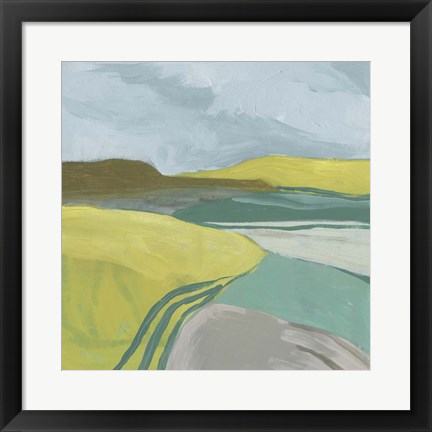 Framed Valley Stream I Print