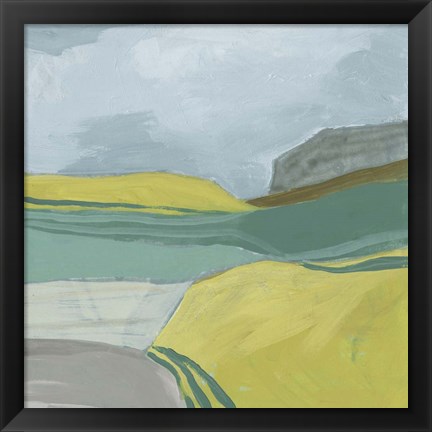 Framed Valley Stream II Print