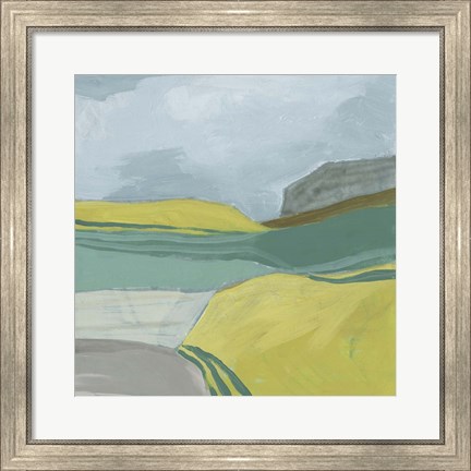 Framed Valley Stream II Print