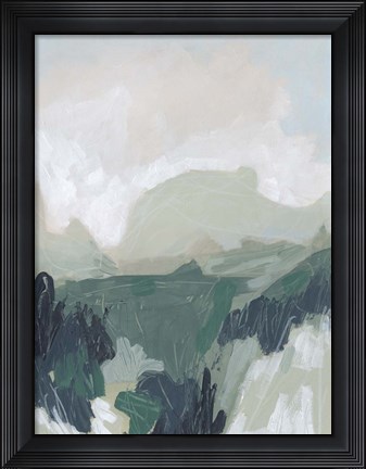 Framed Moss Valley II Print