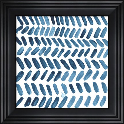 Framed Liquid Motif I Print