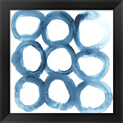 Framed Liquid Motif III Print