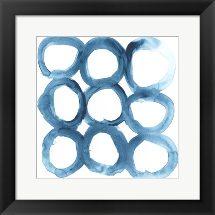 Framed Liquid Motif III Print