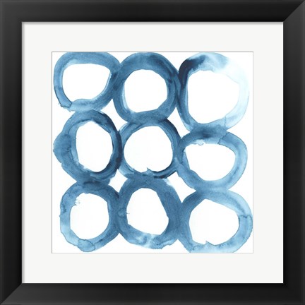 Framed Liquid Motif III Print