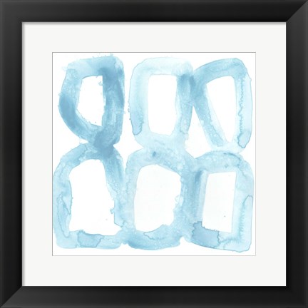Framed Liquid Motif IV Print