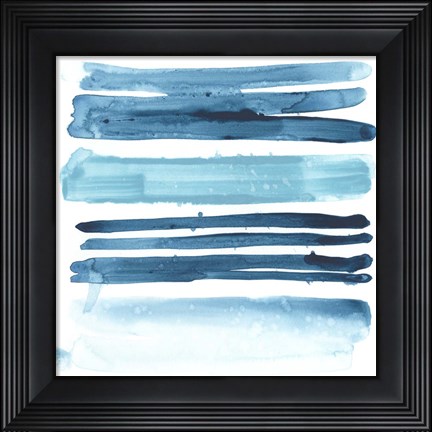 Framed Liquid Motif V Print