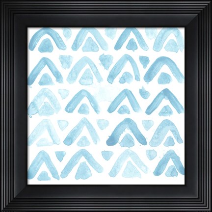 Framed Liquid Motif VI Print