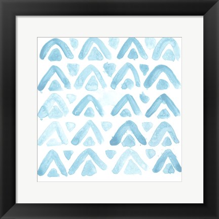 Framed Liquid Motif VI Print