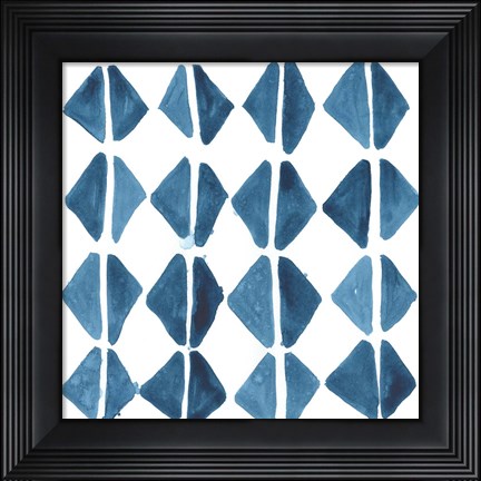 Framed Liquid Motif IX Print