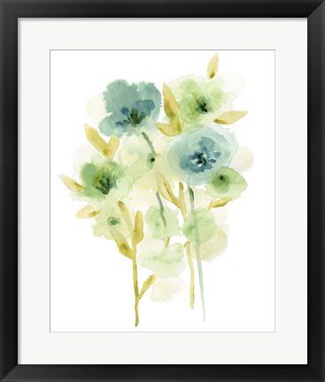 Framed Meadow Bouquet I Print