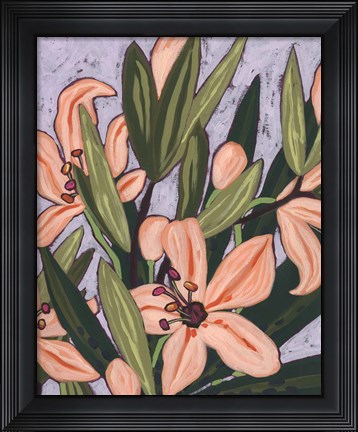 Framed Island Lily II Print
