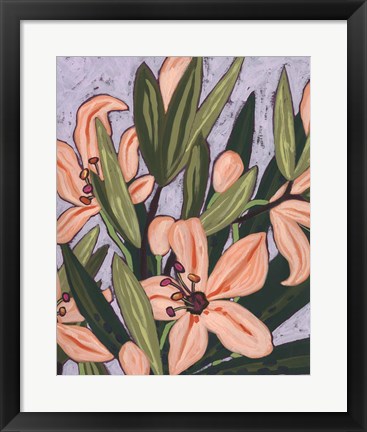 Framed Island Lily II Print