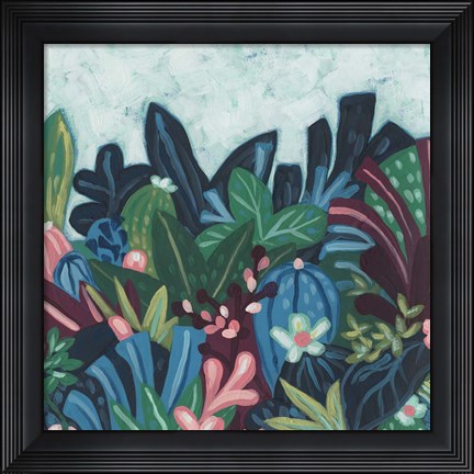 Framed Tropic Vista I Print