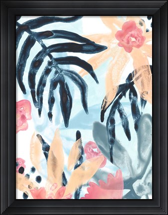 Framed Island Intuition I Print