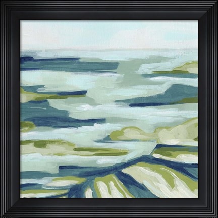 Framed Blue Delta II Print