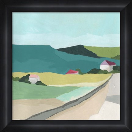 Framed Farm Vista II Print