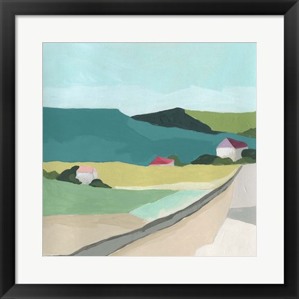 Framed Farm Vista II Print