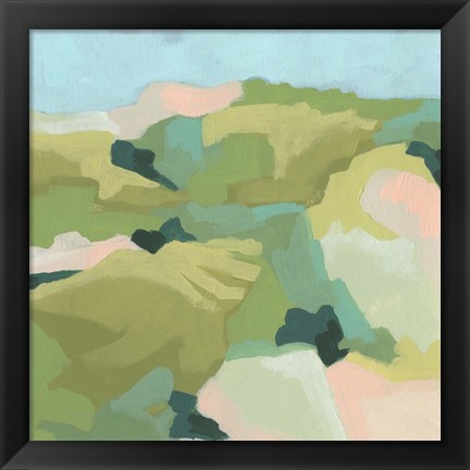 Framed Valley Facets II Print