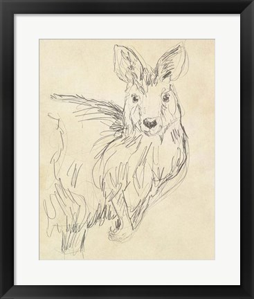Framed Outback Sketch III Print