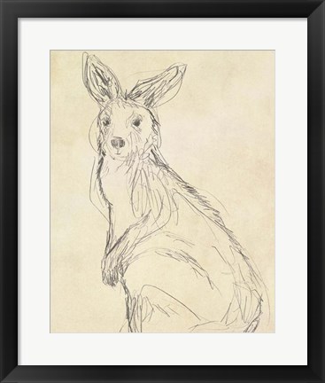 Framed Outback Sketch IV Print