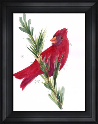 Framed Warm Winter Wishes III Print