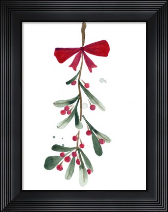 Framed Warm Winter Wishes VI Print