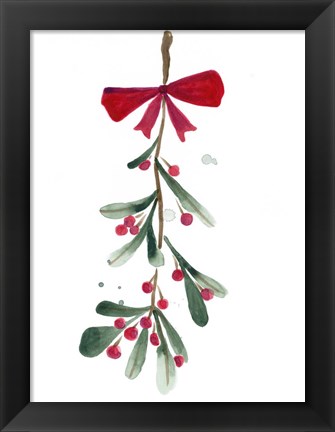 Framed Warm Winter Wishes VI Print