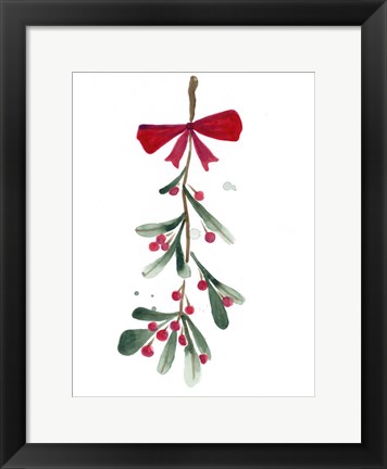 Framed Warm Winter Wishes VI Print