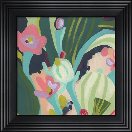 Framed Tropical Celebration I Print