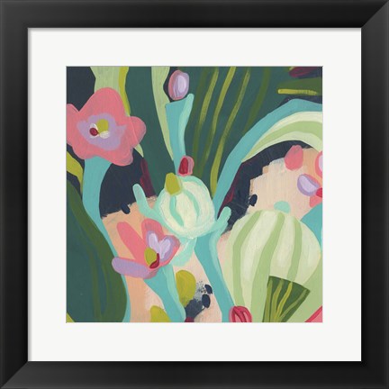 Framed Tropical Celebration I Print