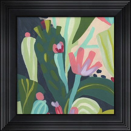 Framed Tropical Celebration II Print
