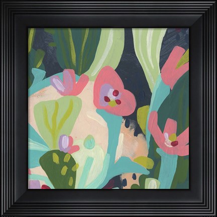 Framed Tropical Celebration III Print