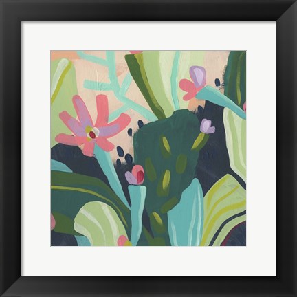 Framed Tropical Celebration IV Print