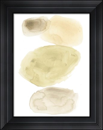 Framed Stone Flow II Print