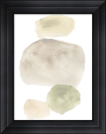 Framed Stone Flow III Print