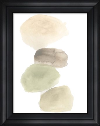 Framed Stone Flow IV Print