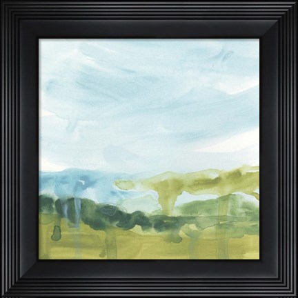 Framed Landscape Flow I Print