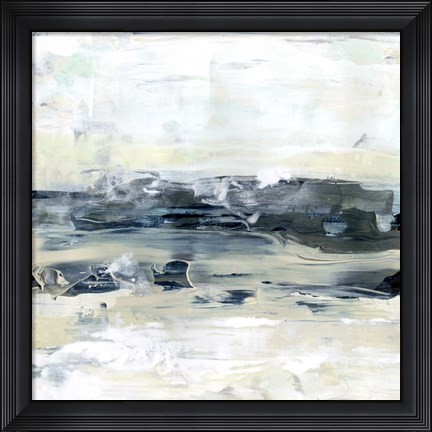 Framed Coastal Blues II Print