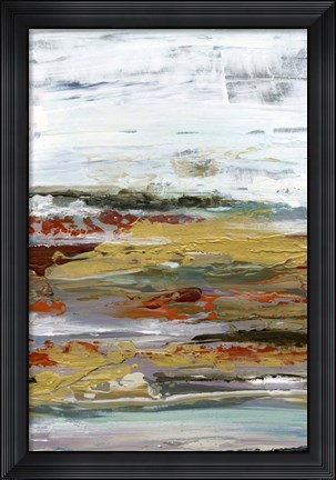Framed Marble Coast II Print