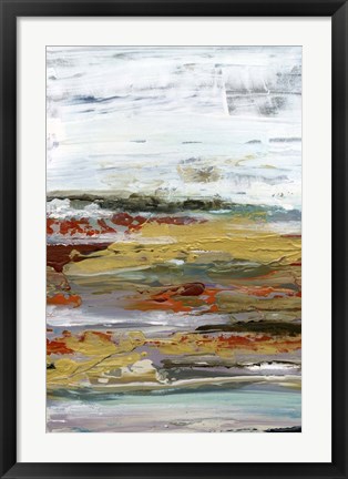 Framed Marble Coast II Print