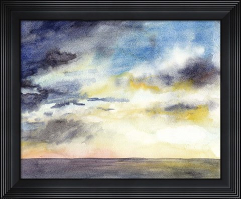 Framed September Sky Studies I Print