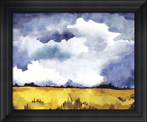 Framed September Sky Studies II Print